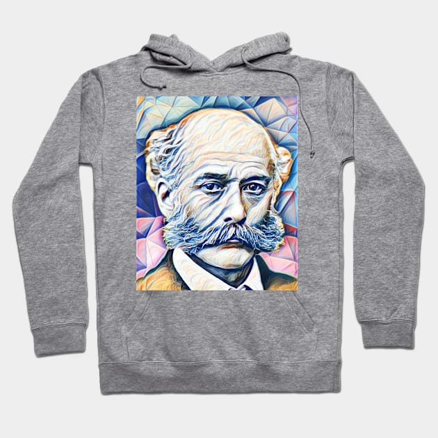 Joseph Bazalgette Portrait | Joseph Bazalgette Artwork 11 Hoodie by JustLit